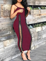 Lace-Up Cami Dress--Clearance